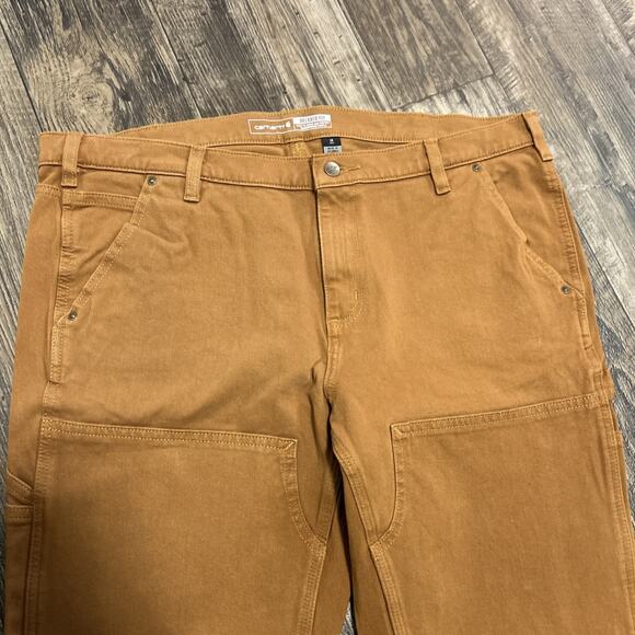Carhartt Rugged Flex Relaxed Fit Twill Double Front Work Pant 18Tall BN4296W New - Picture 6 of 12